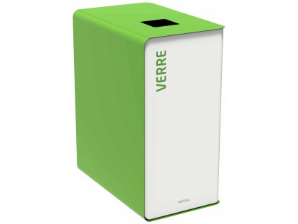 Odpadkovy kos na trideny odpad barevne sklo 90 litru Rossignol Cubatri