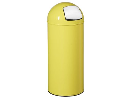 Odpadkovy kos s houpacim vikem 45 litru zluty Rossignol 57423