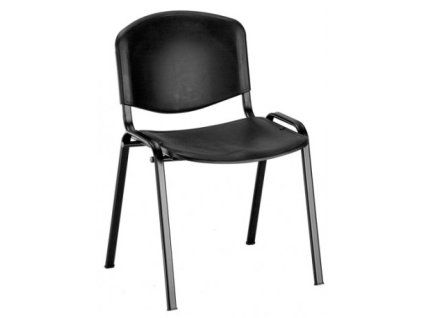 Konferenční židle Iso plastová Alba (Barva černá)