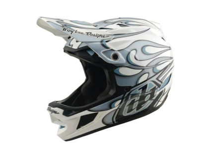 TLD HELMA D4 COMPOSITE MIPS TORCHED WHITE / SILVER (Varianta XS)