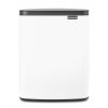 Bo Waste Bin, 12L White 8710755222467 Brabantia 300dpi 2000x2000px 9 NR 30068