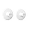 ReNew Towel hooks, set of 2 White 8710755280344 Brabantia 96dpi 1000x1000px 7 NR 22187