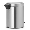 Pedal Bin newIcon, Recycle 2x2L Matt Steel 8710755280467 Brabantia 96dpi 1000x1000px 7 NR 21616