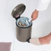 Pedal Bin newIcon, Recycle 2x2L Platinum 8710755280443 Brabantia 96dpi 1000x1000px 7 NR 21603