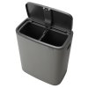 2346 1 bo touch bin 2x30l mineralni seda