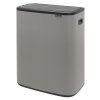 2346 2 bo touch bin 2x30l mineralni seda