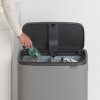 2346 5 bo touch bin 2x30l mineralni seda
