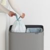 2346 6 bo touch bin 2x30l mineralni seda