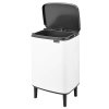 Bo Waste Bin Hi, 12L White 8710755227240 Brabantia 300dpi 2000x2000px 9 NR 30262