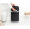 Bo Waste Bin Hi, 12L Matt Black 8710755227226 Brabantia 300dpi 2000x2000px 9 NR 30456