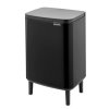 Bo Waste Bin Hi, 12L Matt Black 8710755227226 Brabantia 300dpi 2000x2000px 9 NR 30742