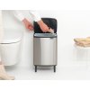 Bo Waste Bin Hi, 12L Matt Steel Fingerprint Proof 8710755227264 Brabantia 300dpi 2000x2000px 9 NR 30471