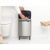Bo Waste Bin Hi, 12L Matt Steel Fingerprint Proof 8710755227264 Brabantia 300dpi 2000x2000px 9 NR 30472