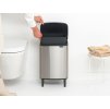 Bo Waste Bin Hi, 12L Matt Steel Fingerprint Proof 8710755227264 Brabantia 300dpi 2000x2000px 9 NR 30473