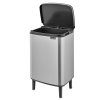 Bo Waste Bin Hi, 12L Matt Steel Fingerprint Proof 8710755227264 Brabantia 300dpi 2000x2000px 9 NR 30267