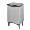 Bo Waste Bin Hi, 12L Matt Steel Fingerprint Proof 8710755227264 Brabantia 300dpi 2000x2000px 9 NR 30268
