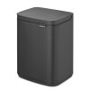 Bo Waste Bin, 4L Mineral Infinite Grey 8710755233708 Brabantia 96dpi 2000x2000px 9 NR 35822