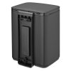 Bo Waste Bin, 7L Mineral Infinite Grey 8710755233722 Brabantia 96dpi 2000x2000px 9 NR 35833