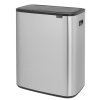 2337 2 bo touch bin 2x30l matna ocel otiskuvzdorna