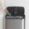2337 6 bo touch bin 2x30l matna ocel otiskuvzdorna