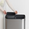 2337 8 bo touch bin 2x30l matna ocel otiskuvzdorna