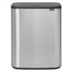 2337 bo touch bin 2x30l matna ocel otiskuvzdorna