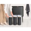 Bo Touch Bin, 3 x 11L Confident Grey 8710755233586 Brabantia 96dpi 2000x2000px 9 NR 37466