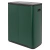 4638 2 bo touch bin 60l zelena