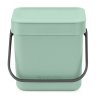 Sort & Go Waste Bin, 3L Jade Green 8710755211683 Brabantia 300dpi 2000x2000px 9 NR 25713