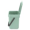 Sort & Go Waste Bin, 3L Jade Green 8710755211683 Brabantia 300dpi 2000x2000px 9 NR 25714