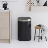 689 2 kos touch bin new 40l matna cerna mat viko