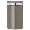 698 kos touch bin new 40l platinova mat viko
