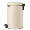NewIcon Pedal Bin, 12L Soft Beige 8710755149924 Brabantia 300dpi 2000x2000px 9 NR 27490