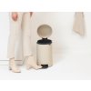 NewIcon Pedal Bin, 12L Soft Beige 8710755149924 Brabantia 96dpi 2000x2000px 9 NR 31480