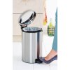 NewIcon Pedal Bin, 12L Matt Steel Fingerprint Proof 8710755112041 Brabantia 300dpi 2000x2000px 9 NR 10836