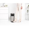 NewIcon Pedal Bin, 12L Matt Steel Fingerprint Proof 8710755112041 Brabantia 300dpi 2000x2000px 9 NR 24046