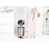 NewIcon Pedal Bin, 12L Matt Steel Fingerprint Proof 8710755112041 Brabantia 300dpi 2000x2000px 9 NR 24049
