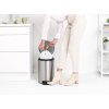 NewIcon Pedal Bin, 12L Matt Steel Fingerprint Proof 8710755112041 Brabantia 300dpi 2000x2000px 9 NR 24050