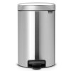 NewIcon Pedal Bin, 12L Matt Steel Fingerprint Proof 8710755112041 Brabantia 300dpi 2000x2000px 9 NR 7291