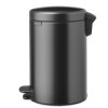 NewIcon Pedal Bin, 12L Confident Grey 8710755233487 Brabantia 96dpi 2000x2000px 9 NR 36801