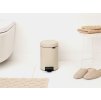 NewIcon Pedal Bin, 3L Soft Beige 8710755149887 Brabantia 96dpi 2000x2000px 9 NR 31473