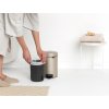 NewIcon Pedal Bin, 3L Metallic Gold 8710755304408 Brabantia 300dpi 2000x2000px 9 NR 24349