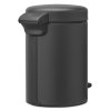 NewIcon Pedal Bin, 3L Mineral Infinite Grey 8710755200465 Brabantia 96dpi 2000x2000px 9 NR 35812