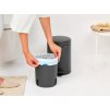 NewIcon Pedal Bin, 5L Mineral Infinite Grey 8710755200489 Brabantia 96dpi 2000x2000px 9 NR 35768