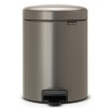 NewIcon Pedal Bin, 5L Platinum 8710755112683 Brabantia 300dpi 2000x2000px 9 NR 1426
