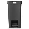 StepUp Pedal Bin 16L Dark Grey 8710755800306 Brabantia 96dpi 2000x2000px 9 NR 31817