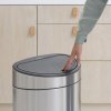 1541 11 touch bin new 23 10l matna ocel otiskuvzdorna
