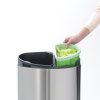 1541 7 touch bin new 23 10l matna ocel otiskuvzdorna