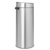 Touch Bin New, 30L Matt Steel Fingerprint Proof 8710755115462 Brabantia 96dpi 1000x1000px 7 NR 13427
