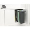 Sort&Go Built in Bin, 2x30L Dark Grey 8710755232527 Brabantia 96dpi 2000x2000px 9 NR 34708